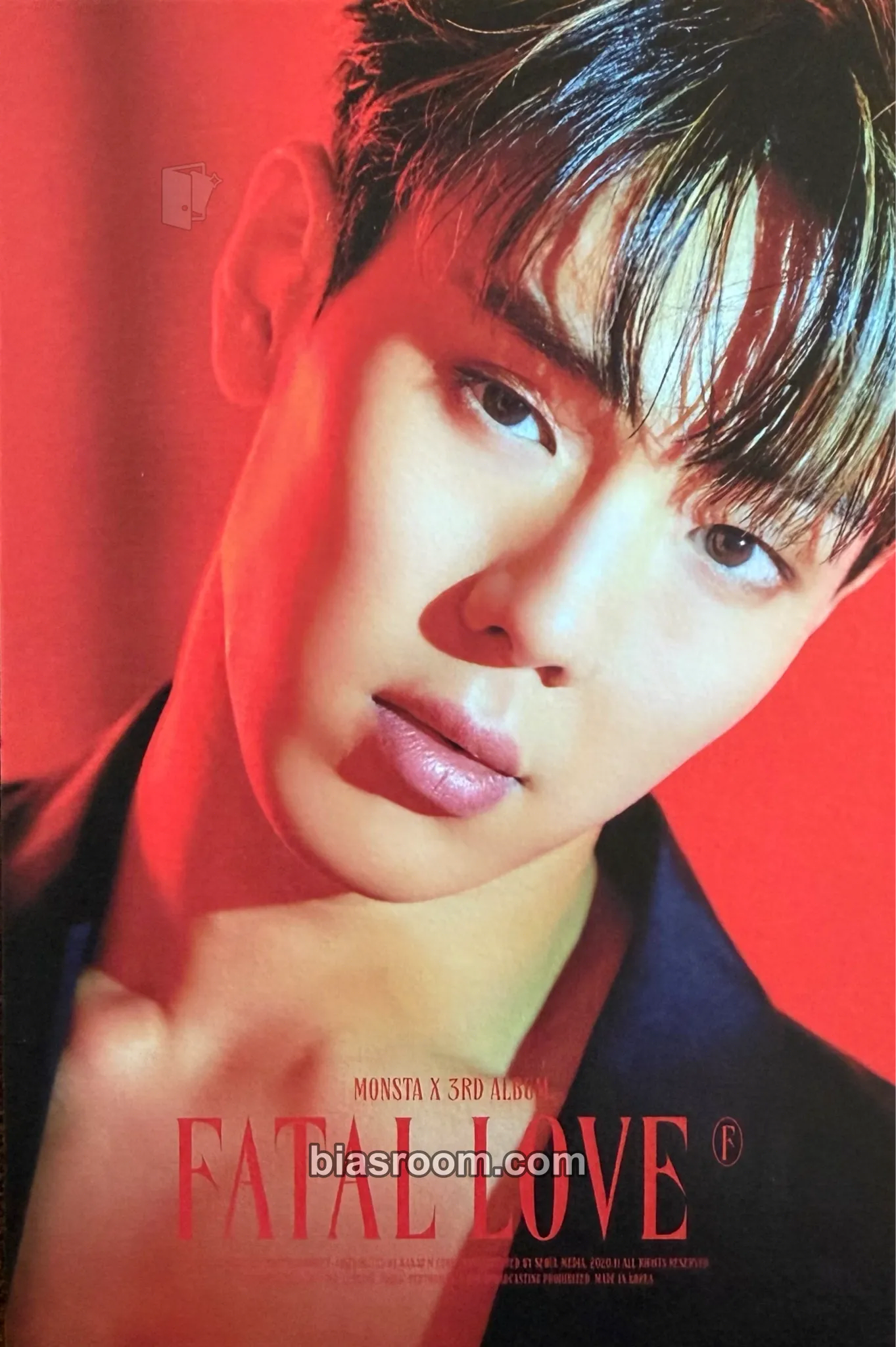 Shownu Fatal Love Photocard - MONSTA X - MONSTA X K-pop photocard
