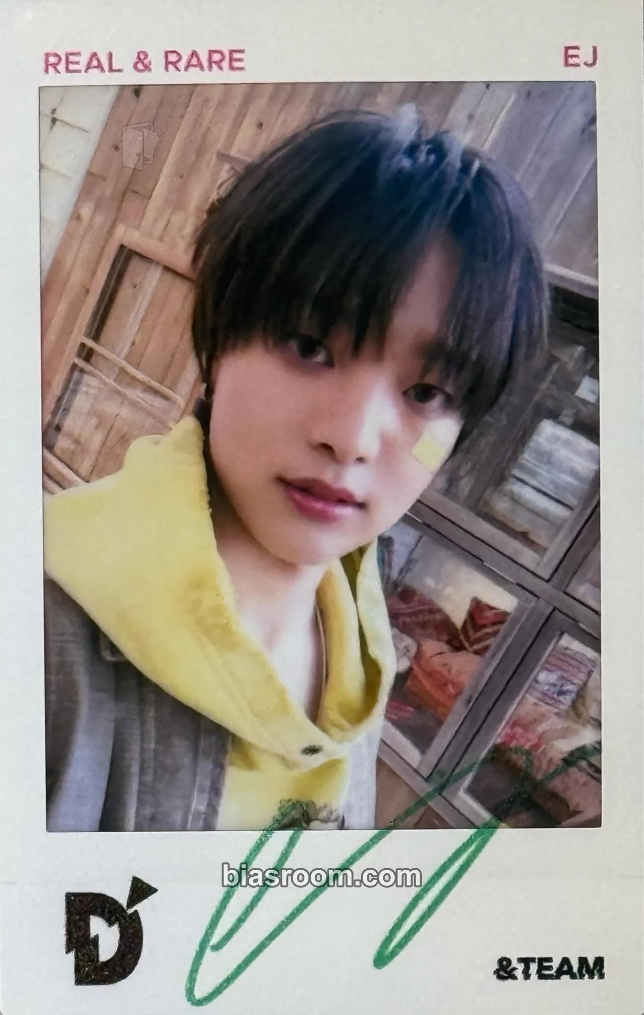EJ Dicon issue N°28 Photocard - &TEAM - &TEAM K-pop photocard