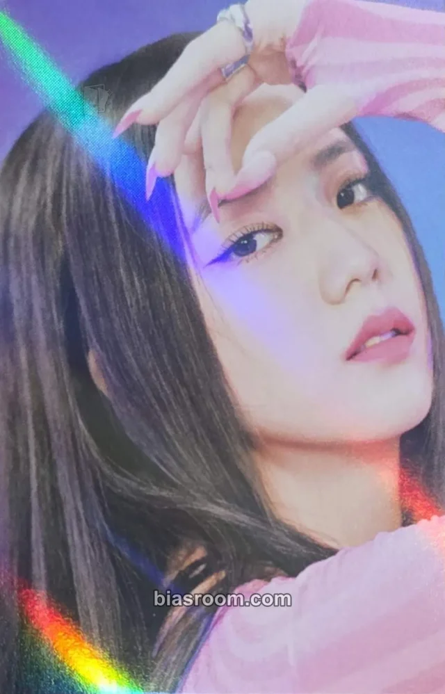 BLACKPINK - Jisoo - How You Like That (Special Edition) Album withmuu/withdrama pob (pre-order benefit) holographic (hologram)