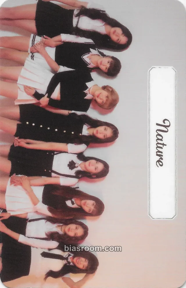 Nature - Girls and Flowers Album album photocard