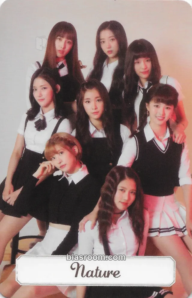 Nature - Girls and Flowers Album album photocard