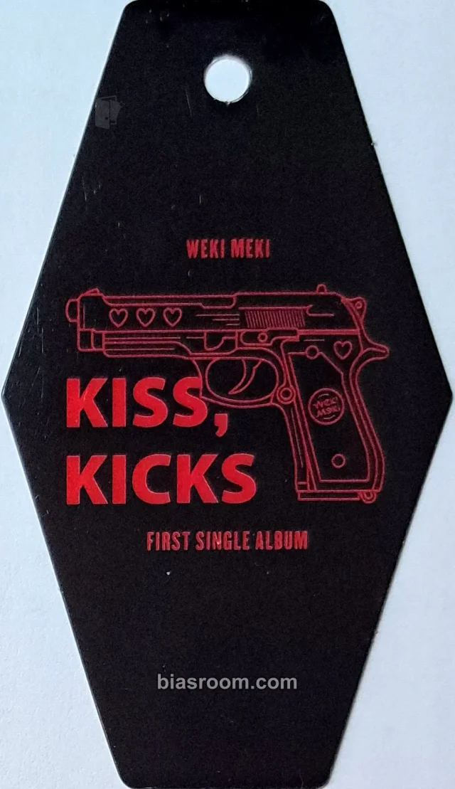 Weki Meki - KISS, KICKS Album album inclusion keyring