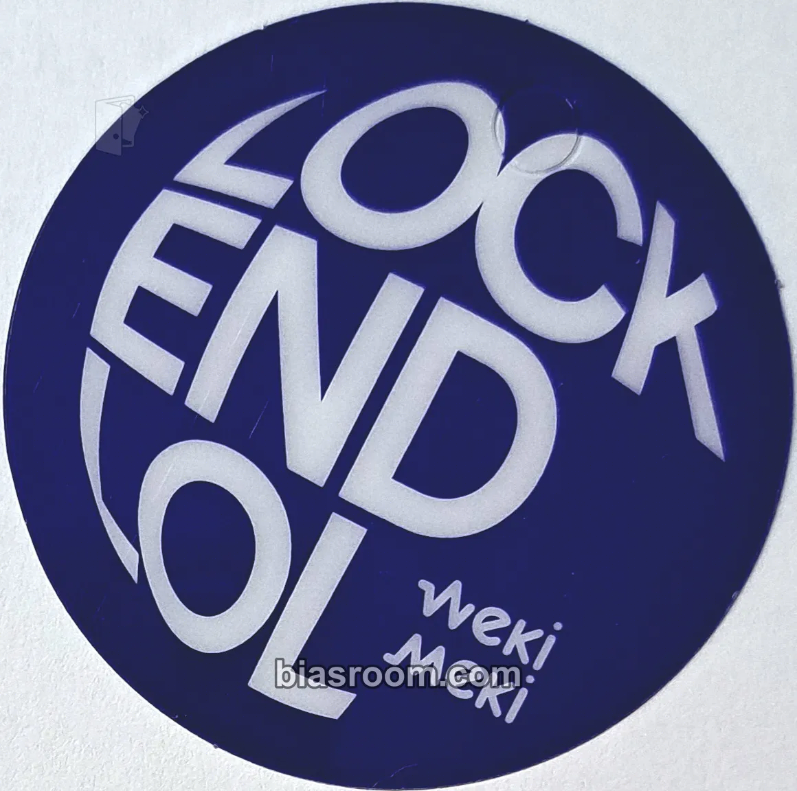 LOCK END LOL Photocard - Weki Meki - Weki Meki K-pop photocard
