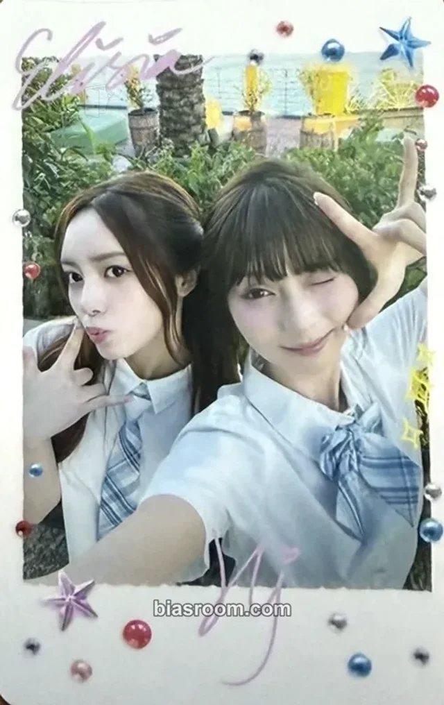 UNIS - Hyeonju & Elisia - UNI☆Sparkle! Album album photocard printed signature polaroid