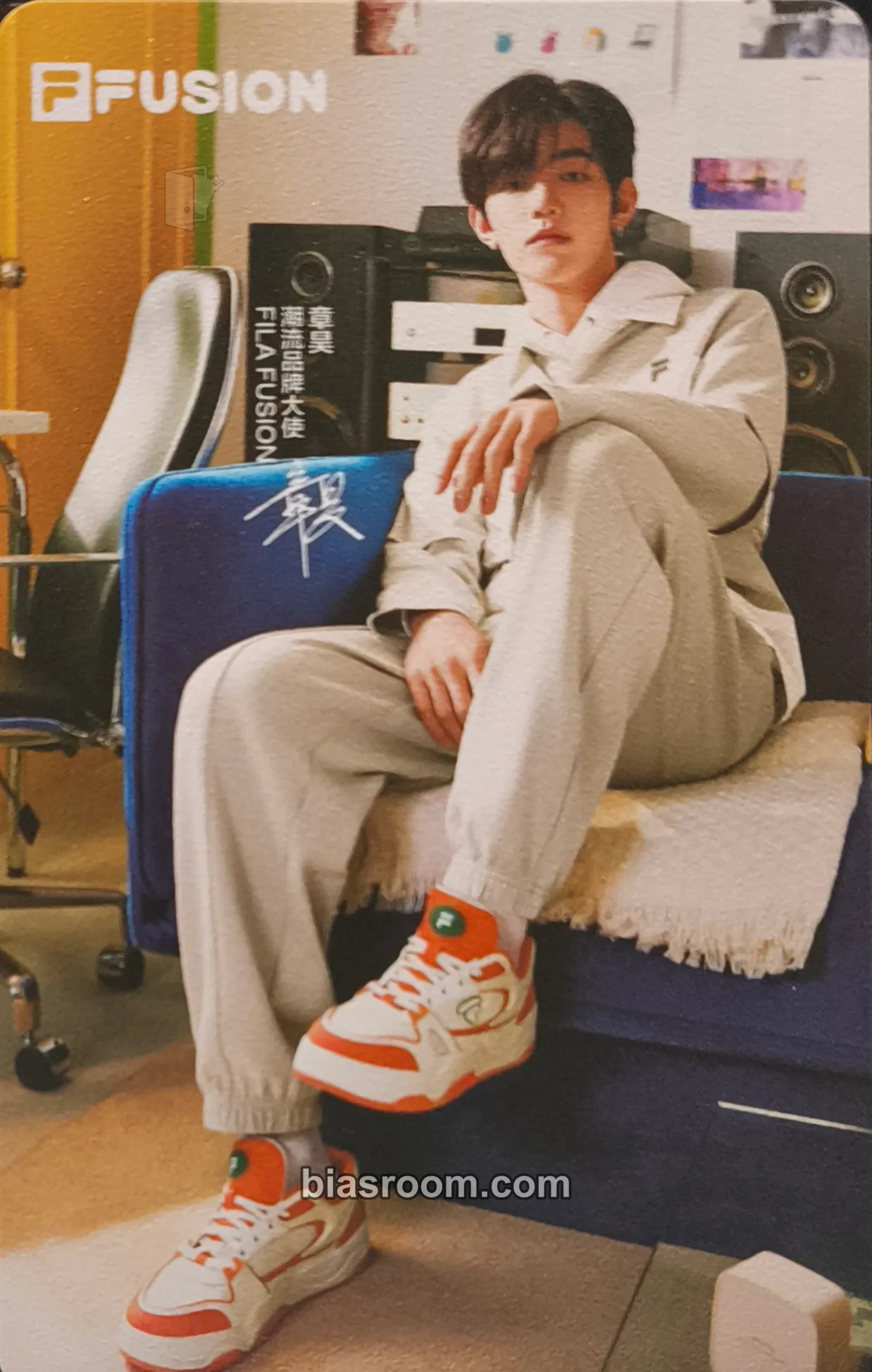 Hao Zhang Hao x FILA Fusion Photocard - ZEROBASEONE - ZEROBASEONE K-pop photocard