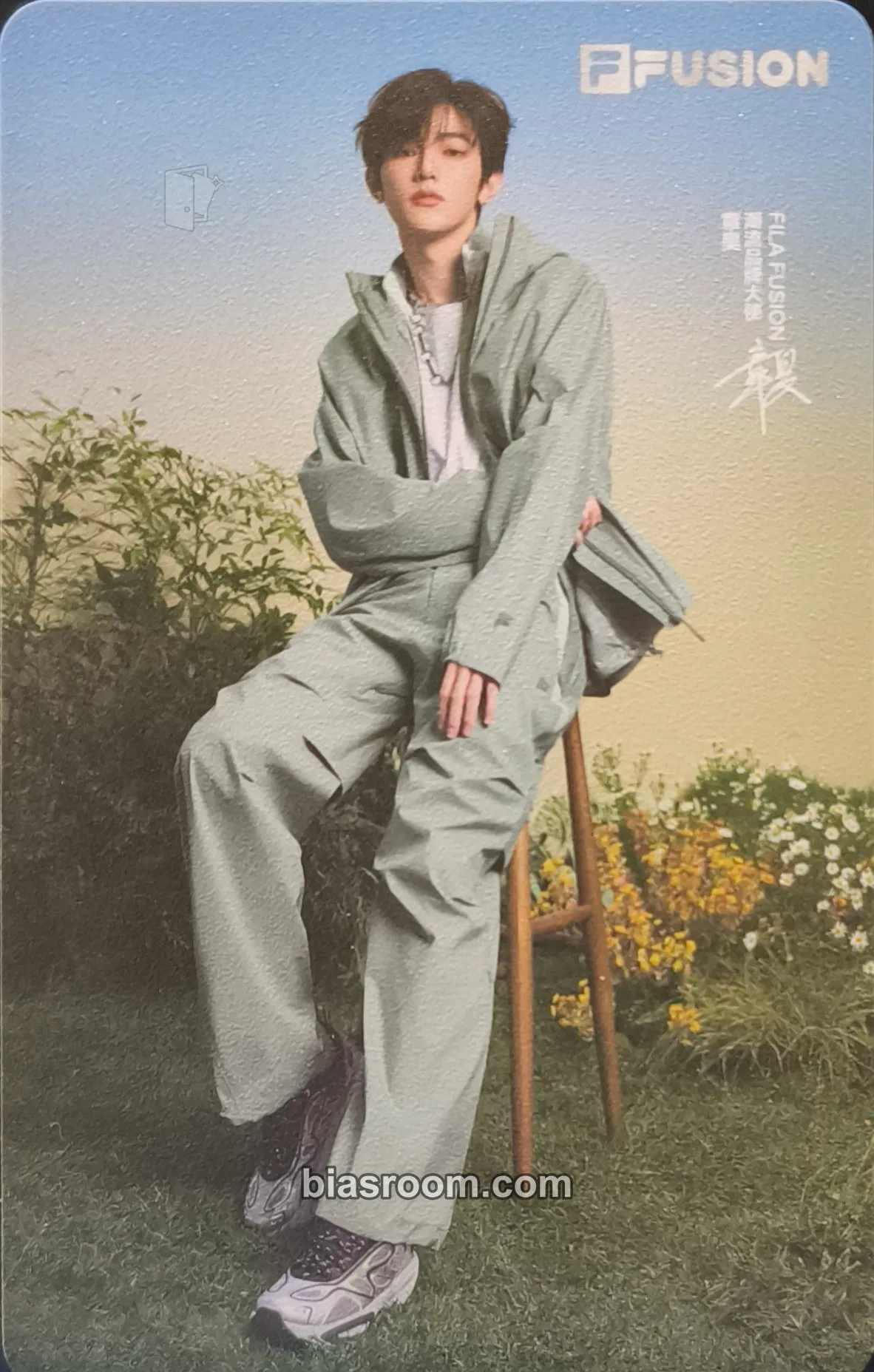 Hao Zhang Hao x FILA Fusion Photocard - ZEROBASEONE - ZEROBASEONE K-pop photocard