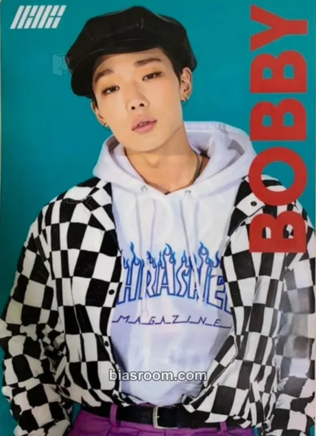 iKON - Bobby - Pop Up Store - 109mens Event merch inclusion clear file/l-holder transparent/translucent