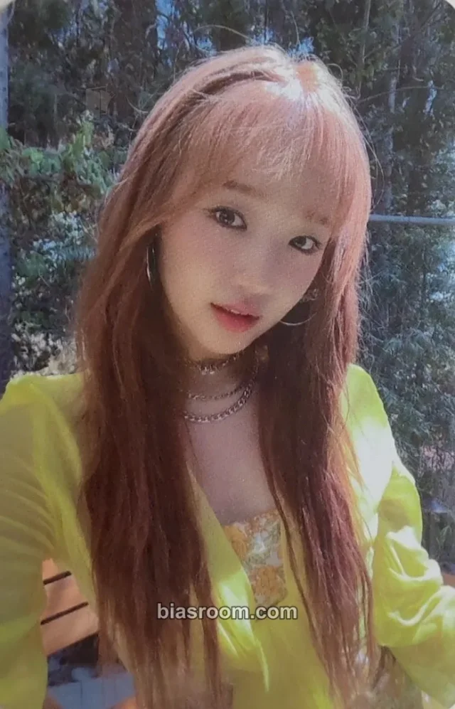 Choi Yoojung Choi Yoojung Sunflower K-pop photocard
