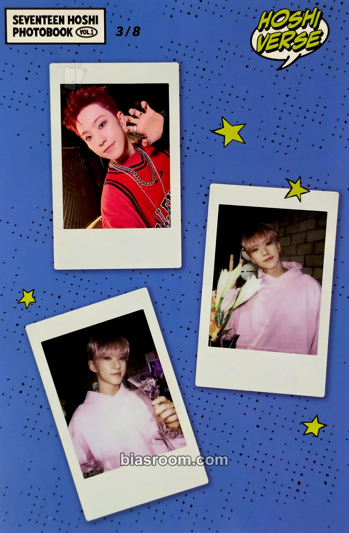 Hoshi Hoshi 'HOSHI VERSE' VOL.1 Photobook Photocard - SEVENTEEN - SEVENTEEN K-pop photocard