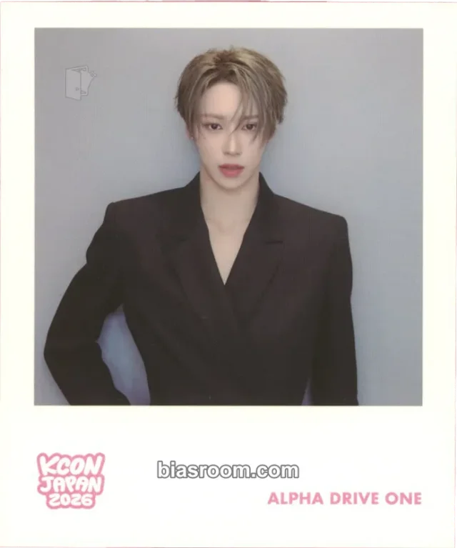 ALPHA DRIVE ONE - Arno - KCON Japan 2026 Event merch inclusion photocard set polaroid