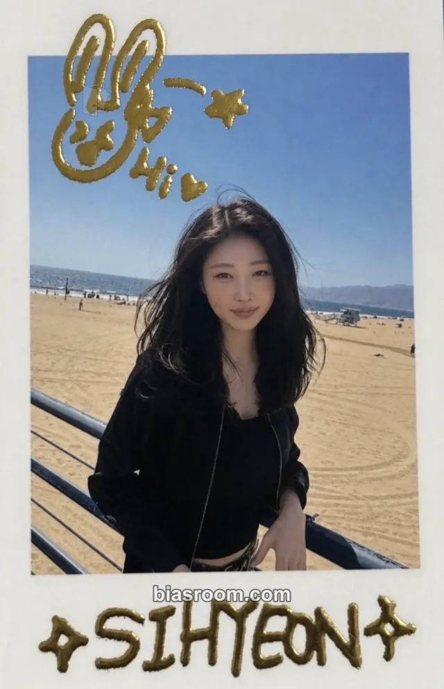 EVERGLOW - Sihyeon - SIHYEONS Fanicon Scratch Event Other polaroid special event