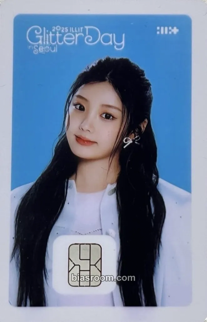 Wonhee 2025 GLITTER DAY in SEOUL Photocard - ILLIT - ILLIT K-pop photocard