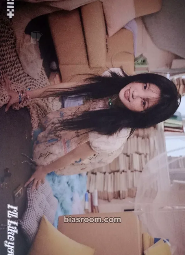 ILLIT - Moka - I'LL LIKE YOU Album postcard pob (pre-order benefit) musickorea (music korea)
