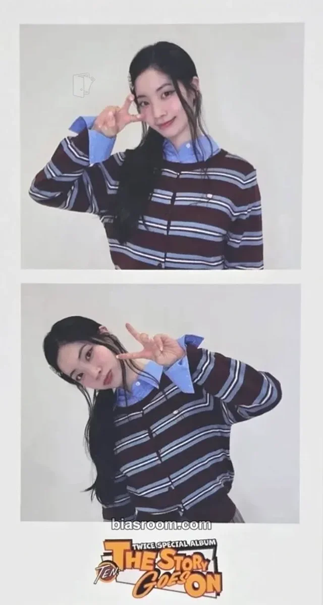 TWICE - Dahyun - TEN: The Story Goes On Album 2 cut photo lucky draw (LD) set benefit musicplant (music plant)