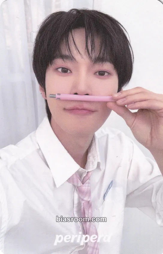 Doyoung Peripera X Doyoung & Jungwoo Photocard - NCT - NCT K-pop photocard