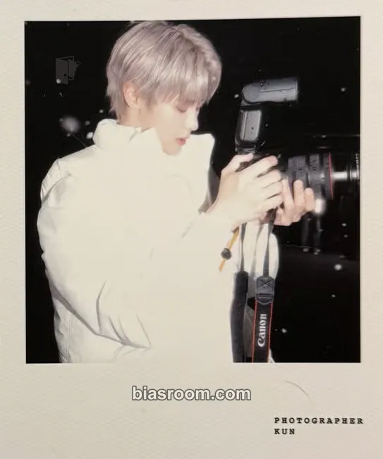 Kun Eternal White Photocard - WayV - WayV K-pop photocard