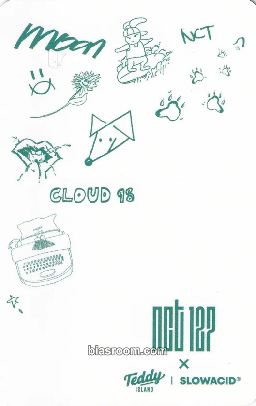 NCT マークSLOWACID × TEDDYパーカートレカ付き NCT マークSLOWACID × TEDDYパーカートレカ付き NCT マークSLOWACID