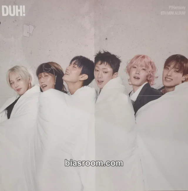 P1Harmony - DUH! Album H version album inclusion poster