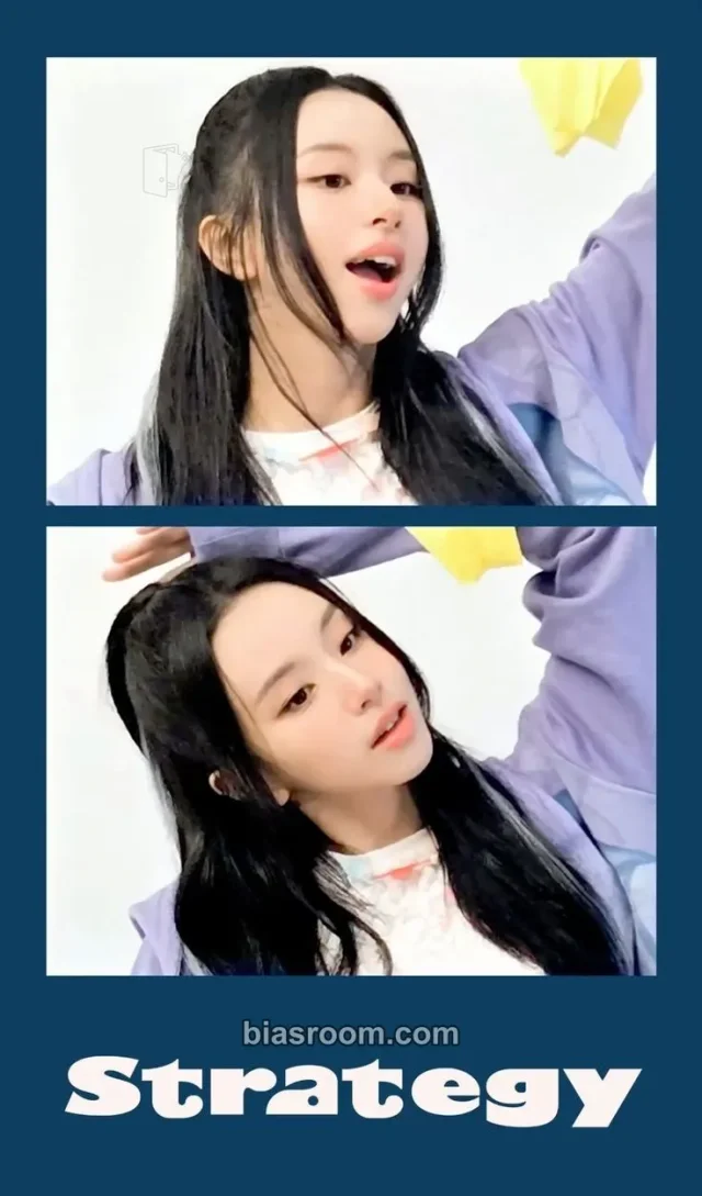 TWICE - Chaeyoung - STRATEGY Album 2 cut photo blue dream media (bdm) lucky draw (LD) round 2 set benefit