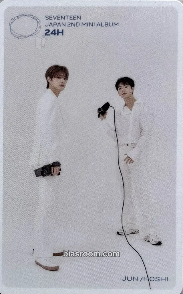 SEVENTEEN - Jun & Hoshi - 24H Album M card