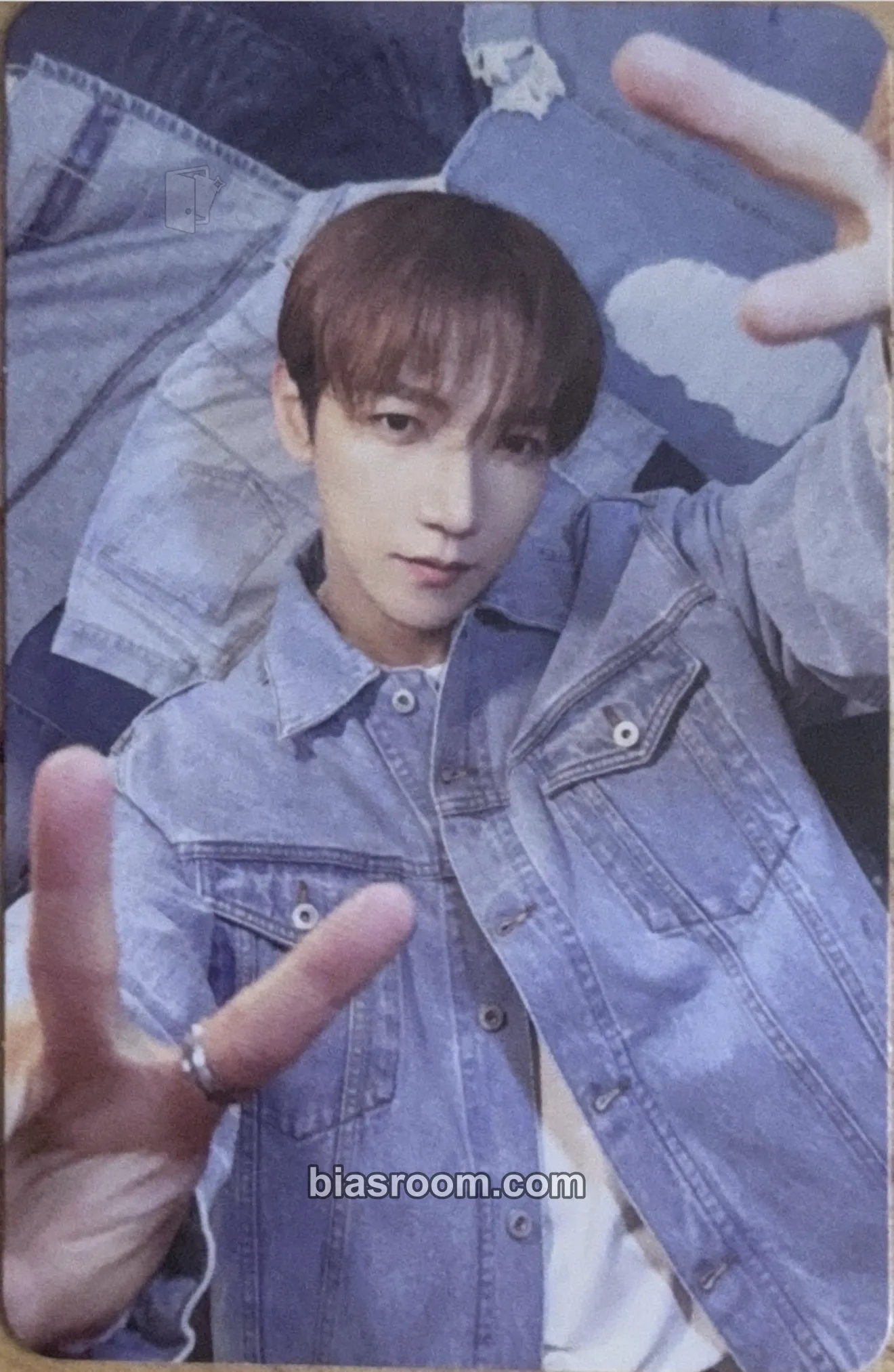 Jun. K Jun. K 2025 Season's Greetings 'Daybreak In Denim' Photocard - 2PM - 2PM K-pop photocard
