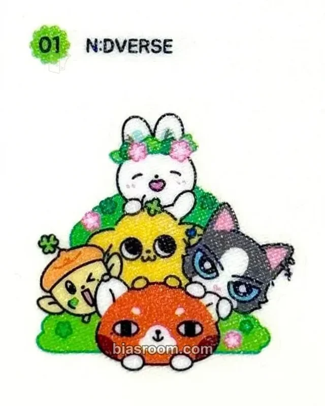 AND2BLE - ‘Sequence 01: Curiosity’ Pop-up Store Event sticker item set merch pop-up