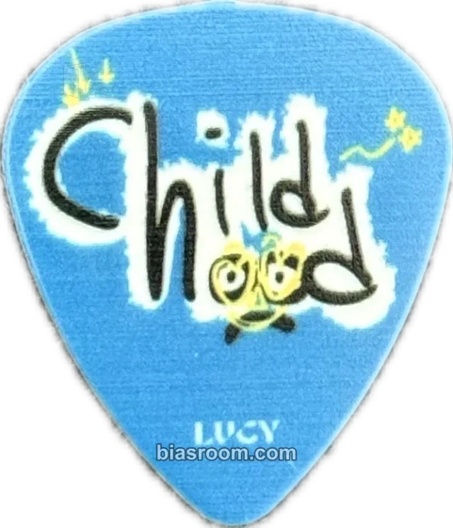 LUCY - Gwangil - Childhood Event guitar pick merch tin case
