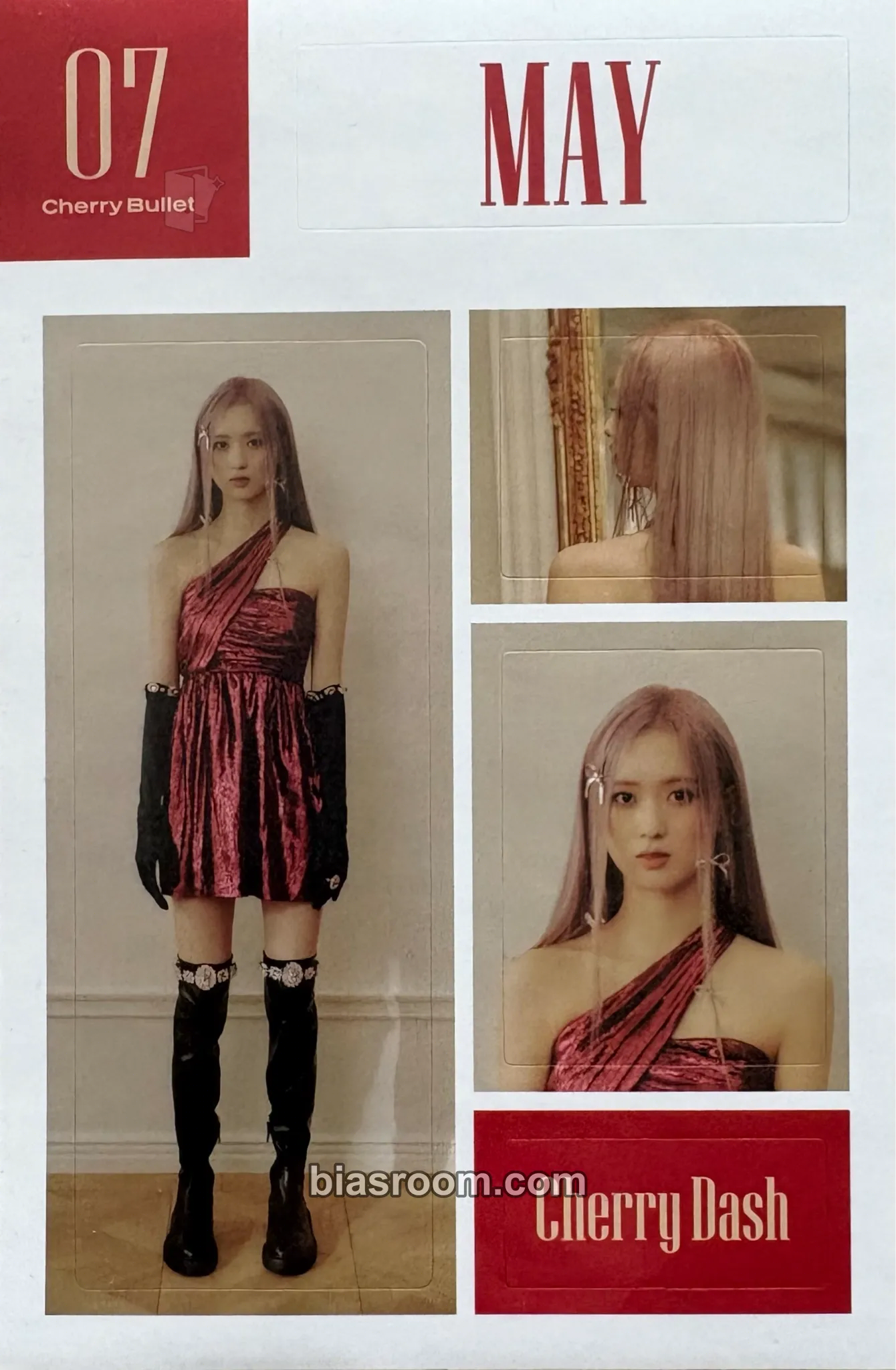 May Cherry Dash Photocard - Cherry Bullet - Cherry Bullet K-pop photocard
