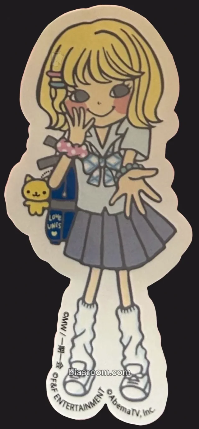 UNIS - Kotoko - UNI☆Sparkle! Album release event offline purchase benefit brand collaboration sticker