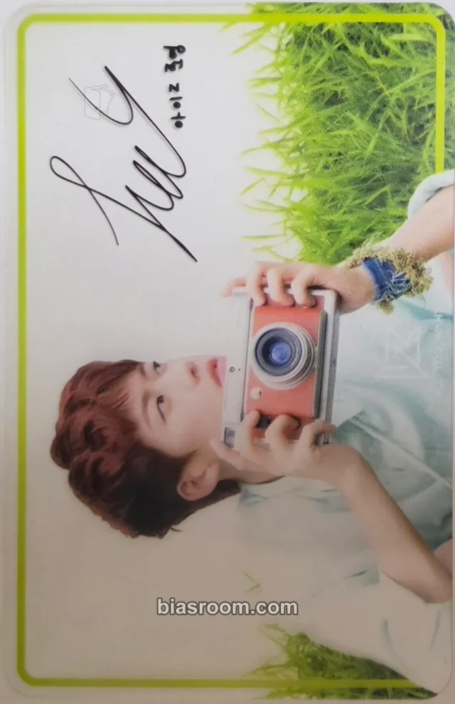IZ - Lee Junyoung - All You Want Album transparent/translucent album photocard