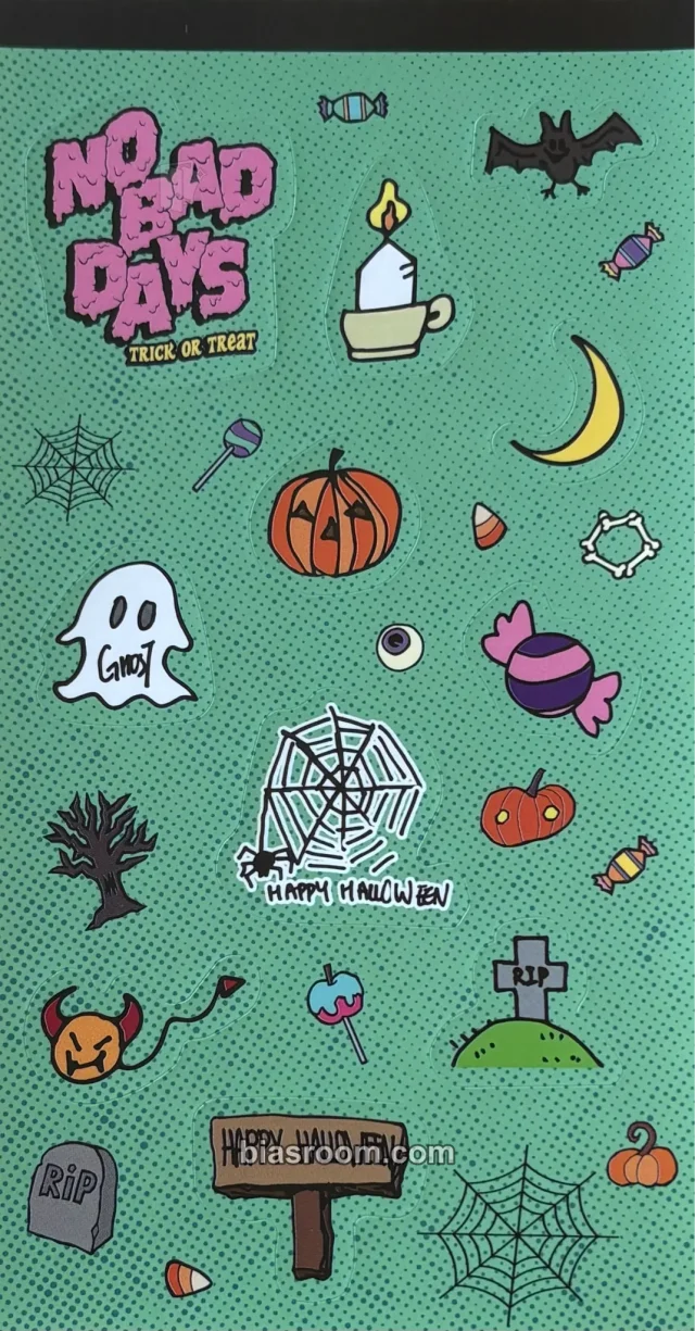 ITZY - Other october kit inclusion item set sticker sheet