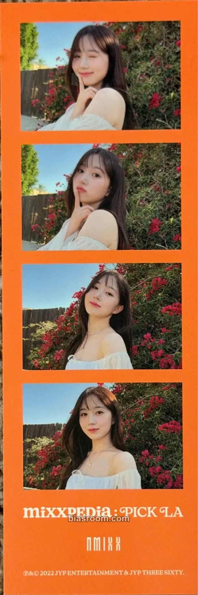 NMIXX - Haewon - MIXXPEDIA : PICK LA Other 4 cut photo photobook inclusion