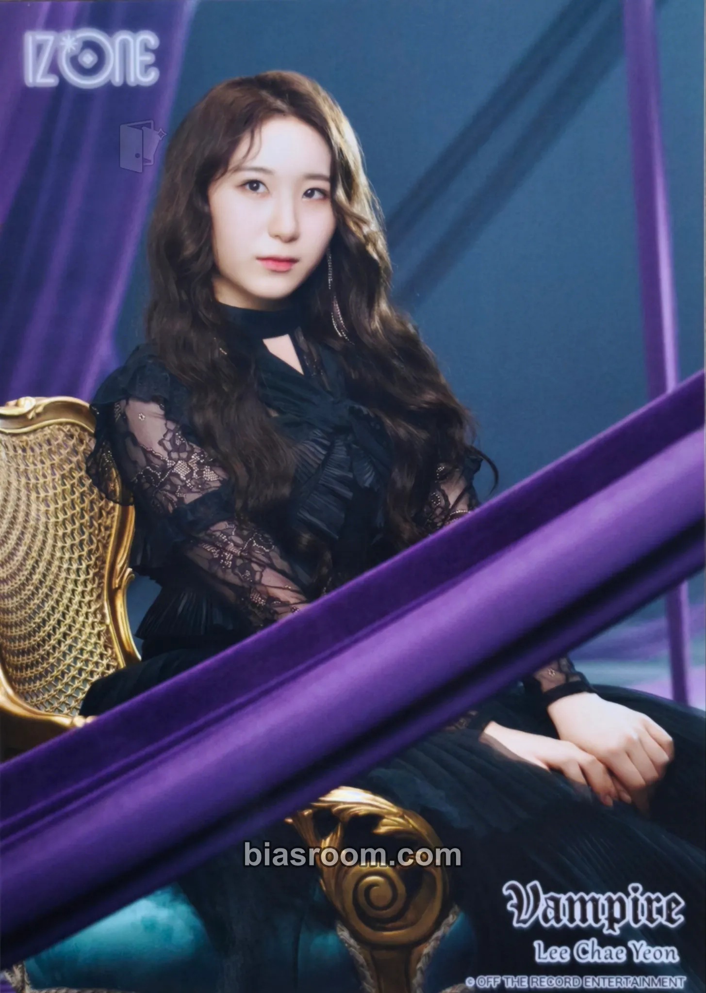 Lee Chaeyeon Vampire Photocard - IZ*ONE - IZ*ONE K-pop photocard