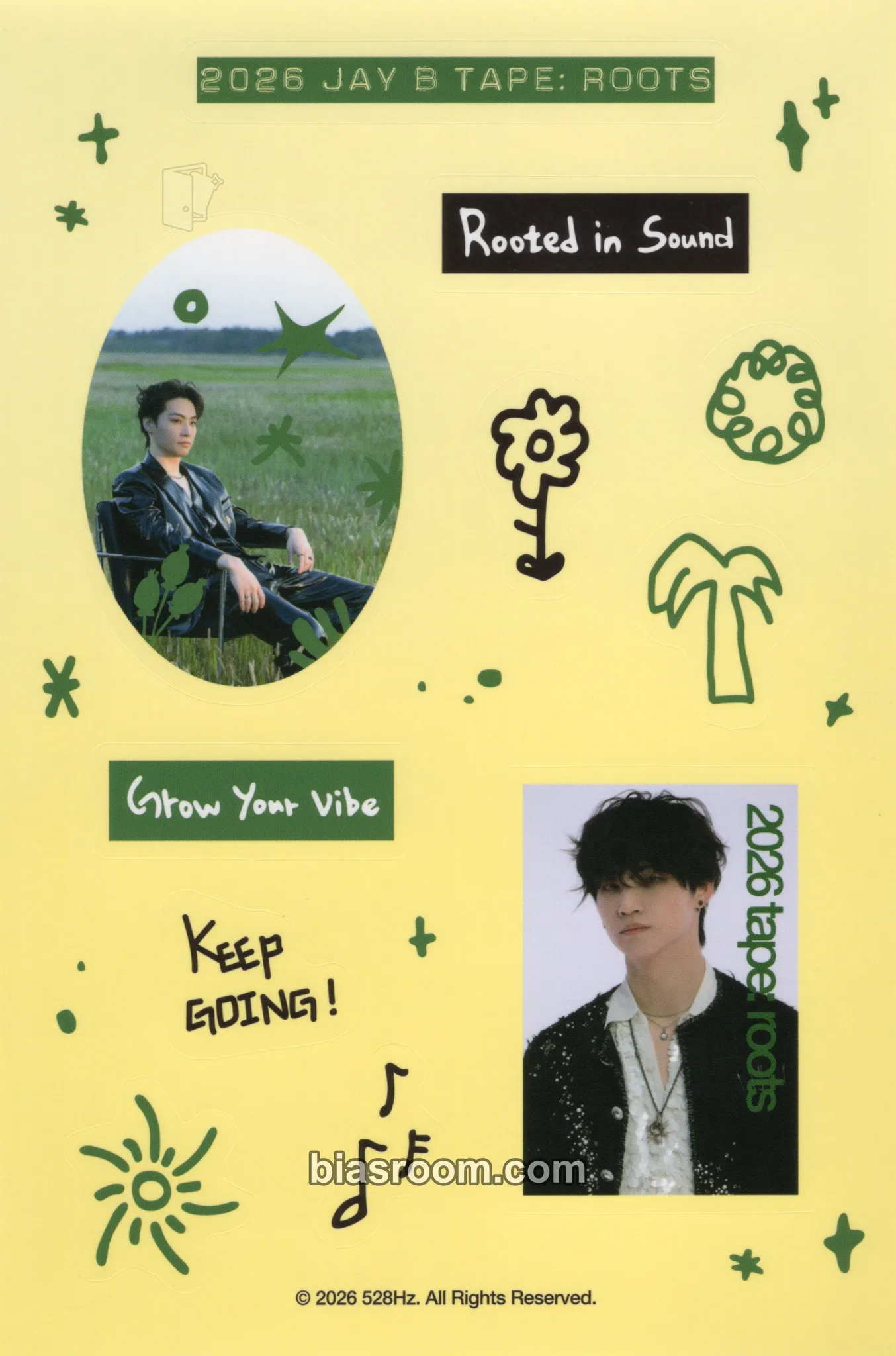 Jay B Jay B 2026 “tape: roots” Photocard - GOT7 - GOT7 K-pop photocard