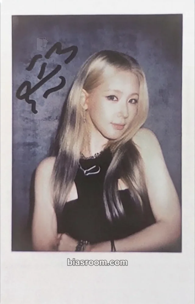 i-dle - Miyeon - We made Album pob (pre-order benefit) everline polaroid printed signature set benefit