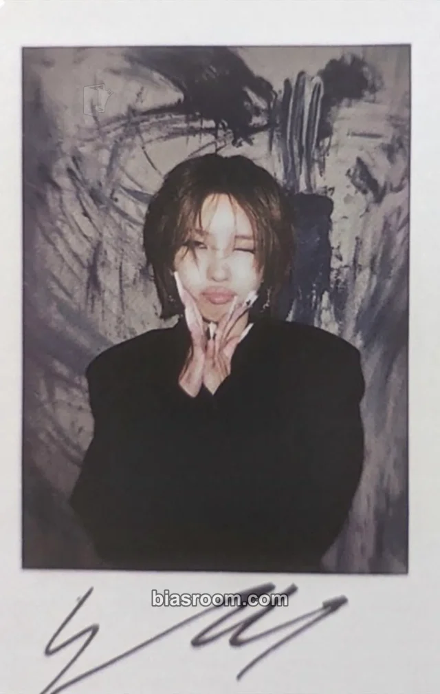 i-dle - Soyeon - We made Album pob (pre-order benefit) everline polaroid printed signature set benefit