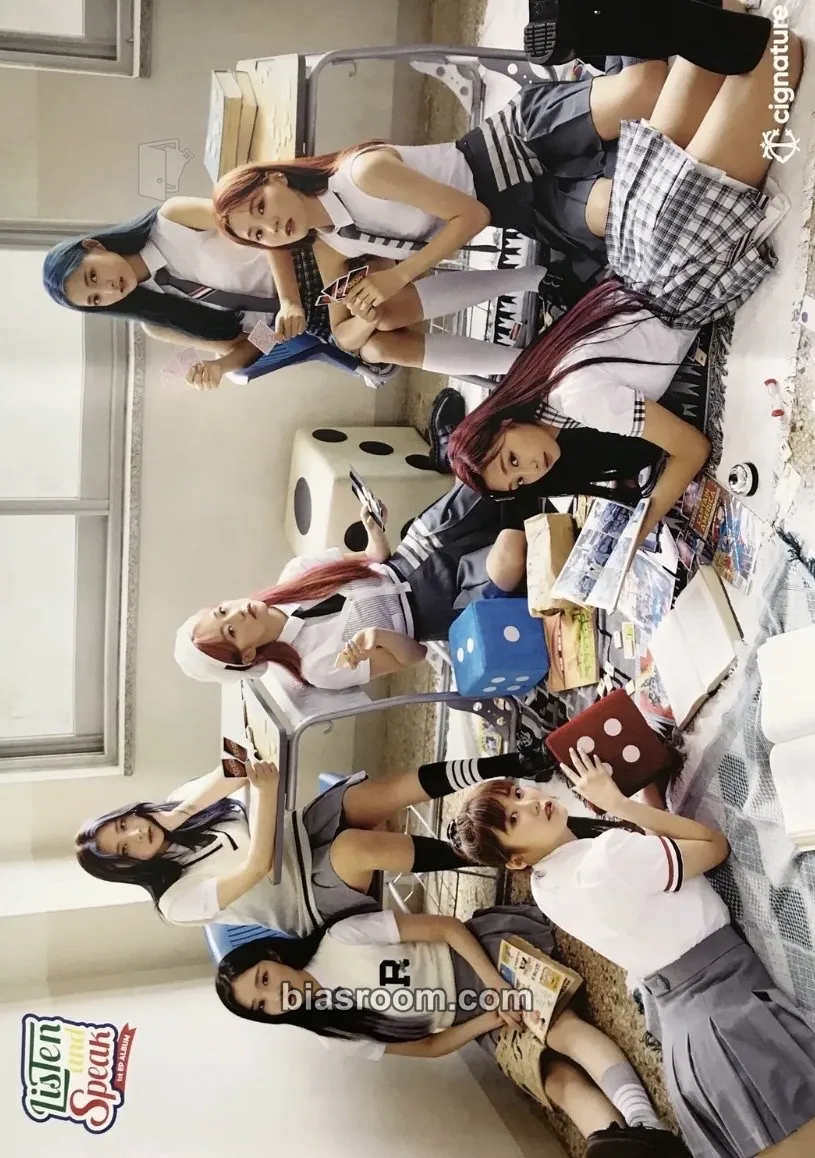 Listen & Speak Photocard - cignature - cignature K-pop photocard