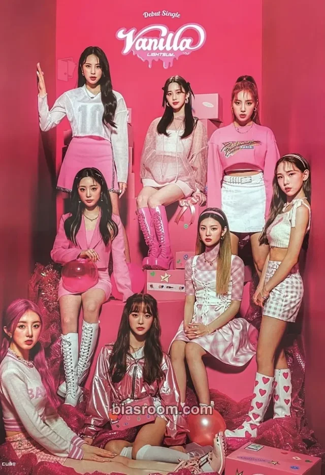 LIGHTSUM - Vanilla Album poster