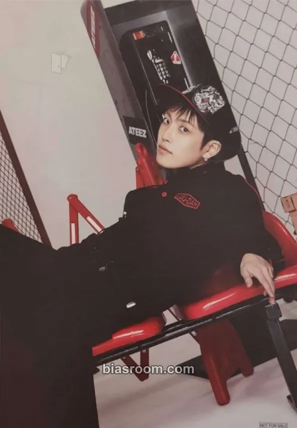 Hongjoong BAD Photocard - ATEEZ - ATEEZ K-pop photocard