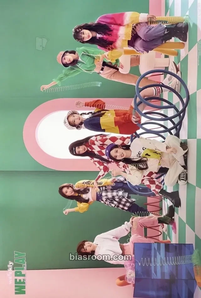 Weeekly - We Play Album jump version poster