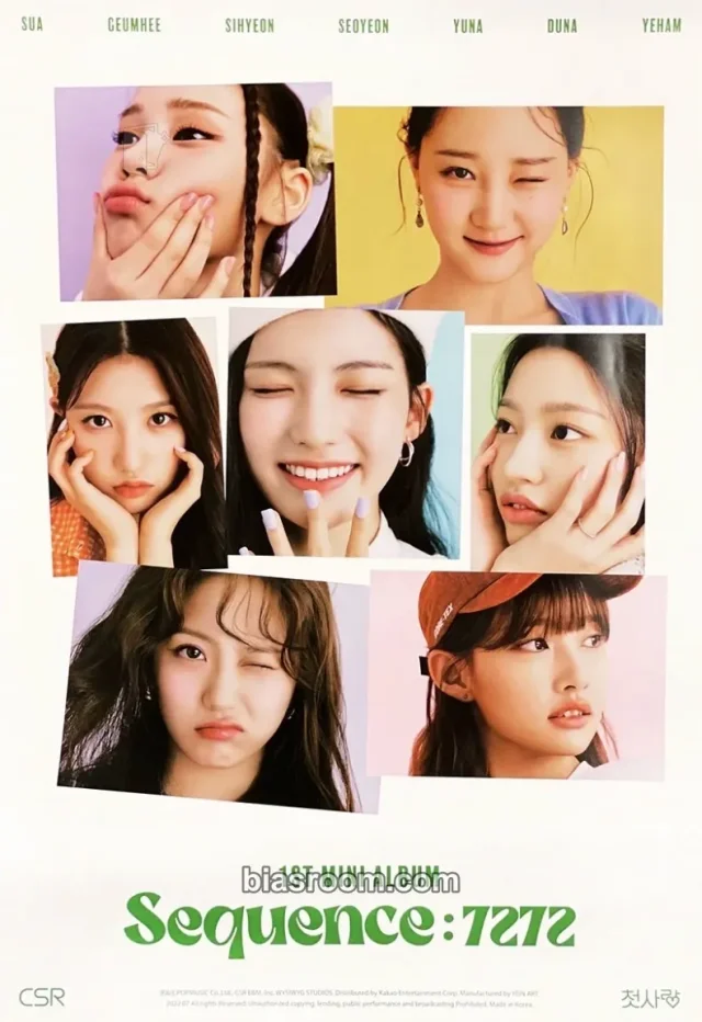CSR - Sequence: 7272 Album poster album inclusion