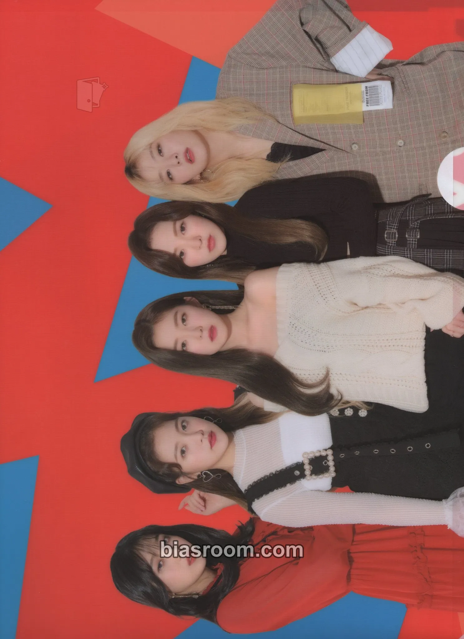 Shibuya 109 Pop up stores Photocard - Red Velvet - Red Velvet K-pop photocard