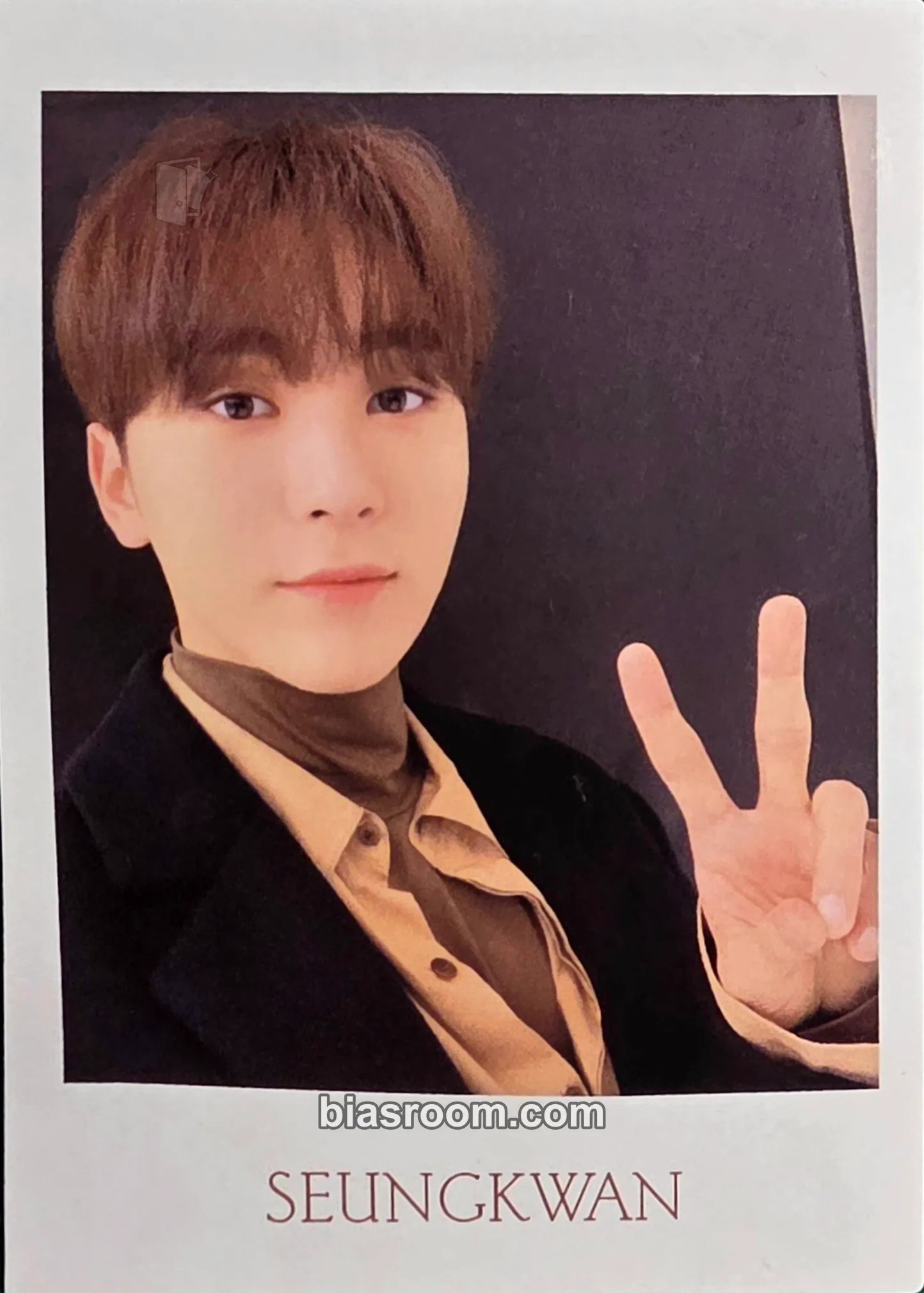 Seungkwan 2020 Winter Goods Merchandise Photocard - SEVENTEEN - SEVENTEEN K-pop photocard