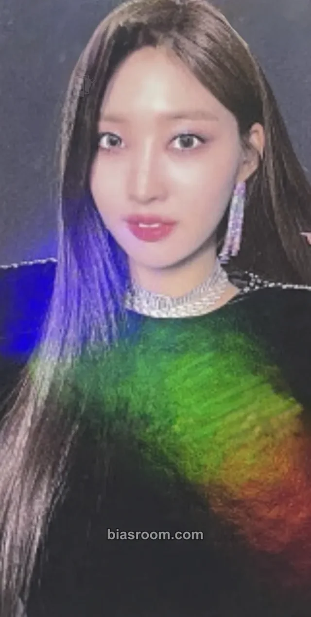 EVERGLOW - Sihyeon - Return of The Girl Album kmstation non-standard size round 1 holographic (hologram) video call (fancall)