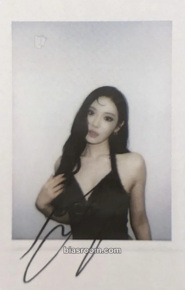 aespa - Ningning - Lemonade Album lucky draw (LD) starriver round 1 polaroid printed signature set benefit