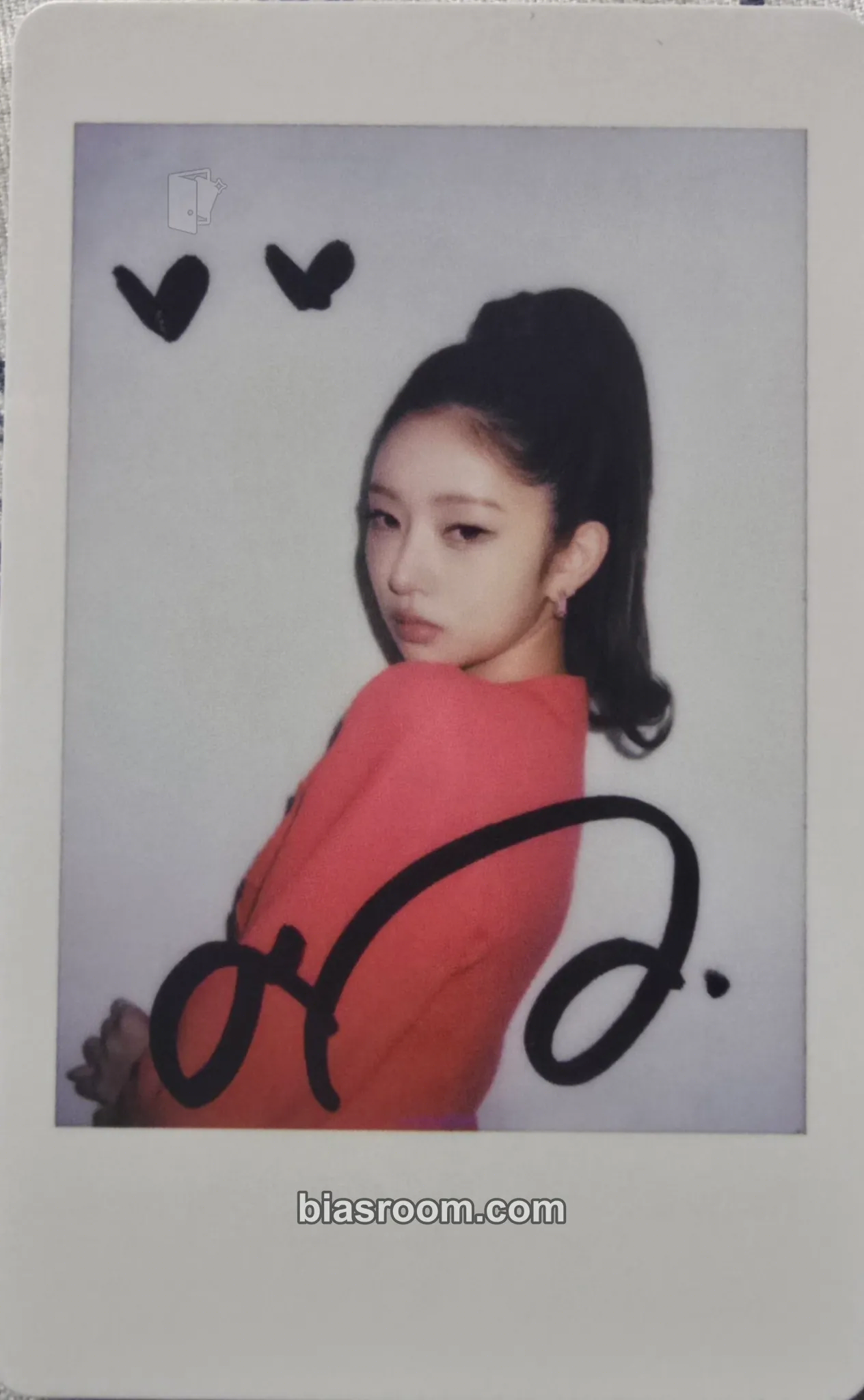 Rei Rei x Deling Magazine Photocard - IVE - IVE K-pop photocard