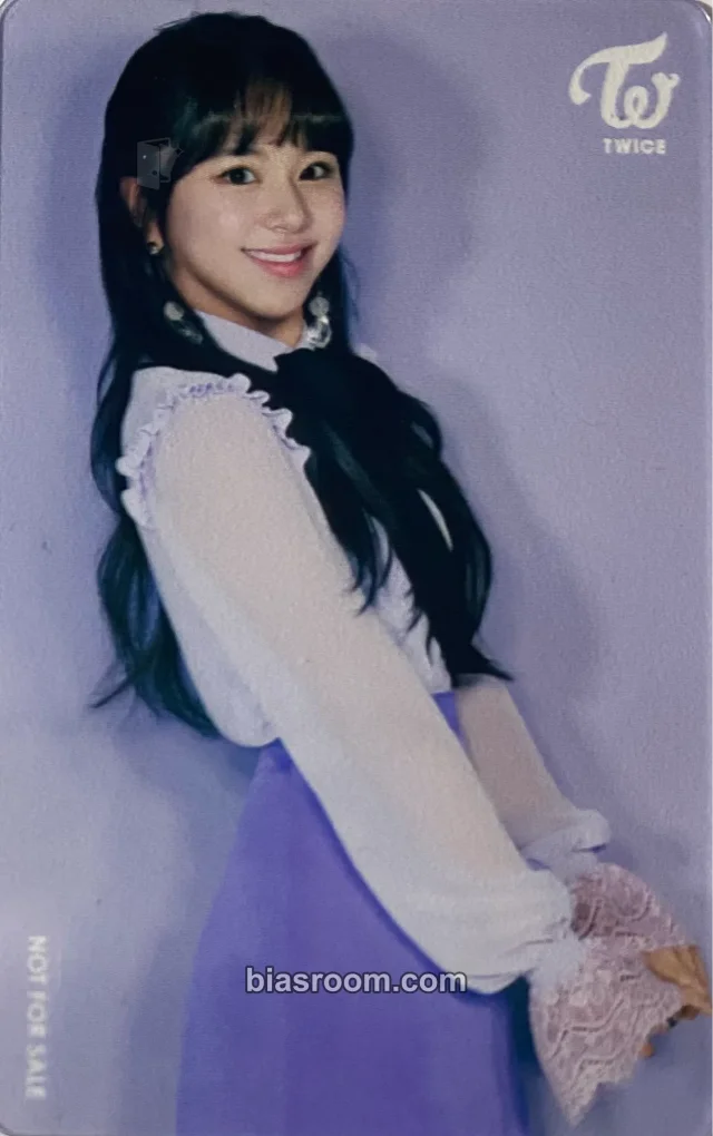 TWICE - Chaeyoung - #TWICE2 Album pvc card transparent/translucent lottery japan
