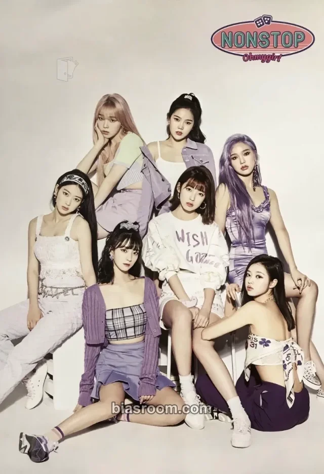 OH MY GIRL - NONSTOP Album poster