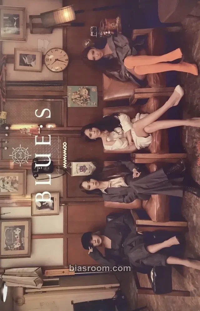 MAMAMOO - BLUE;S Album poster