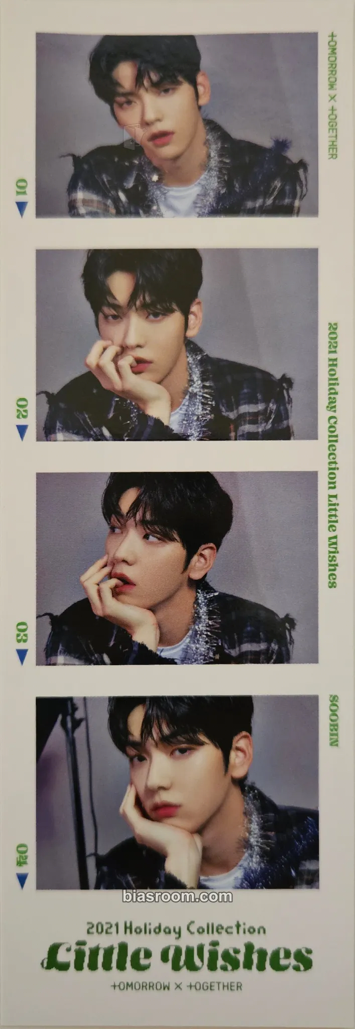 Soobin Little Wishes Photocard - TOMORROW X TOGETHER - TOMORROW X TOGETHER K-pop photocard